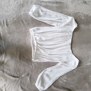 Elan Tops - White crop top Elan Tops - White crop top